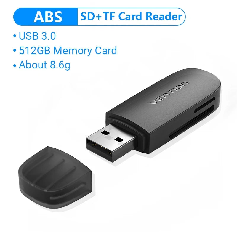 Tions USB C SD Kartenleser Micro TF Adapter