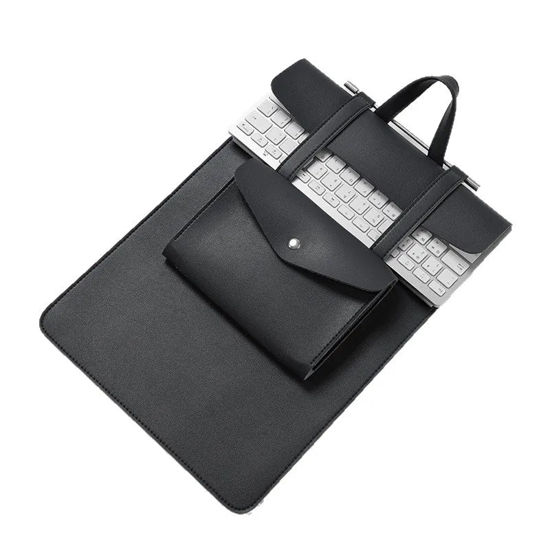 PU-Leder Laptop-Hülle 13–16 Zoll | Elegantes Notebook Case