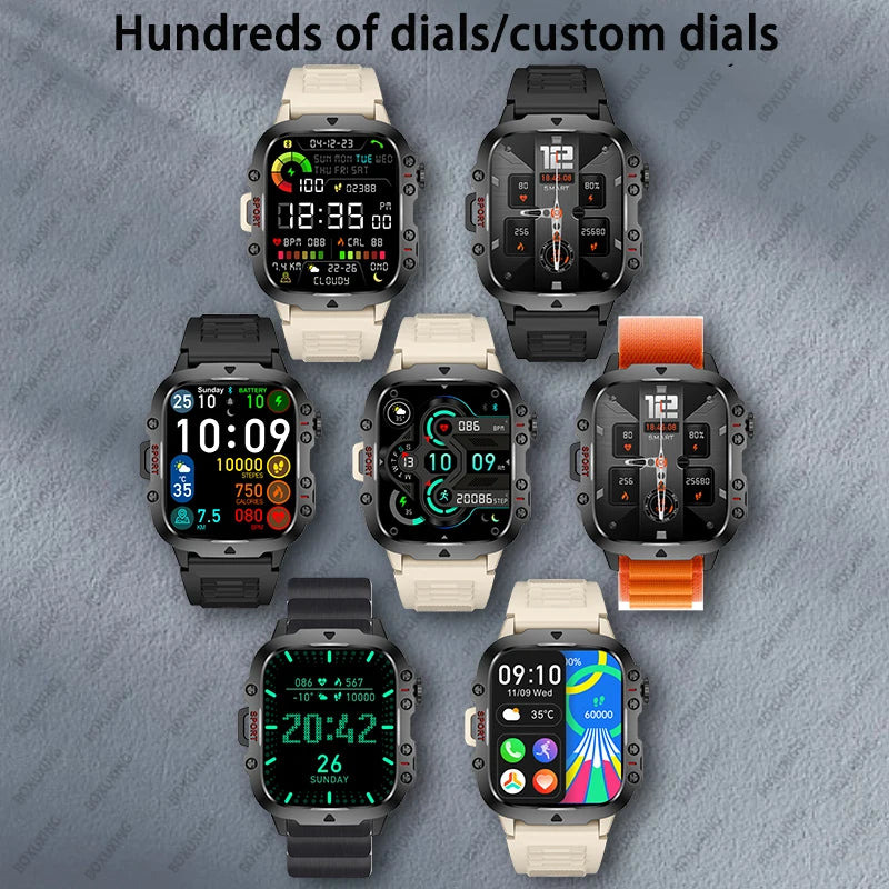 Outdoor Smartwatch 2024 mit GPS und AMOLED Display