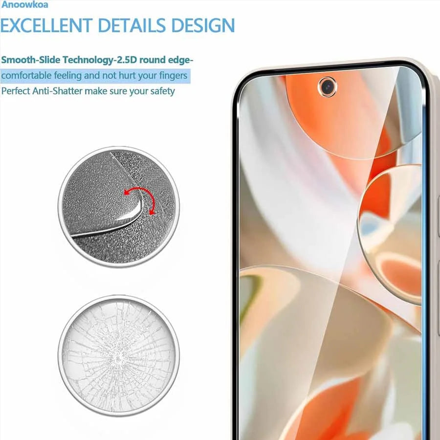 2 Stück Gehärtetes Glas für Google Pixel Schutz
