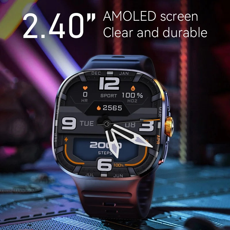 5G Smartwatch mit Drehkamera & 2,4" AMOLED Display