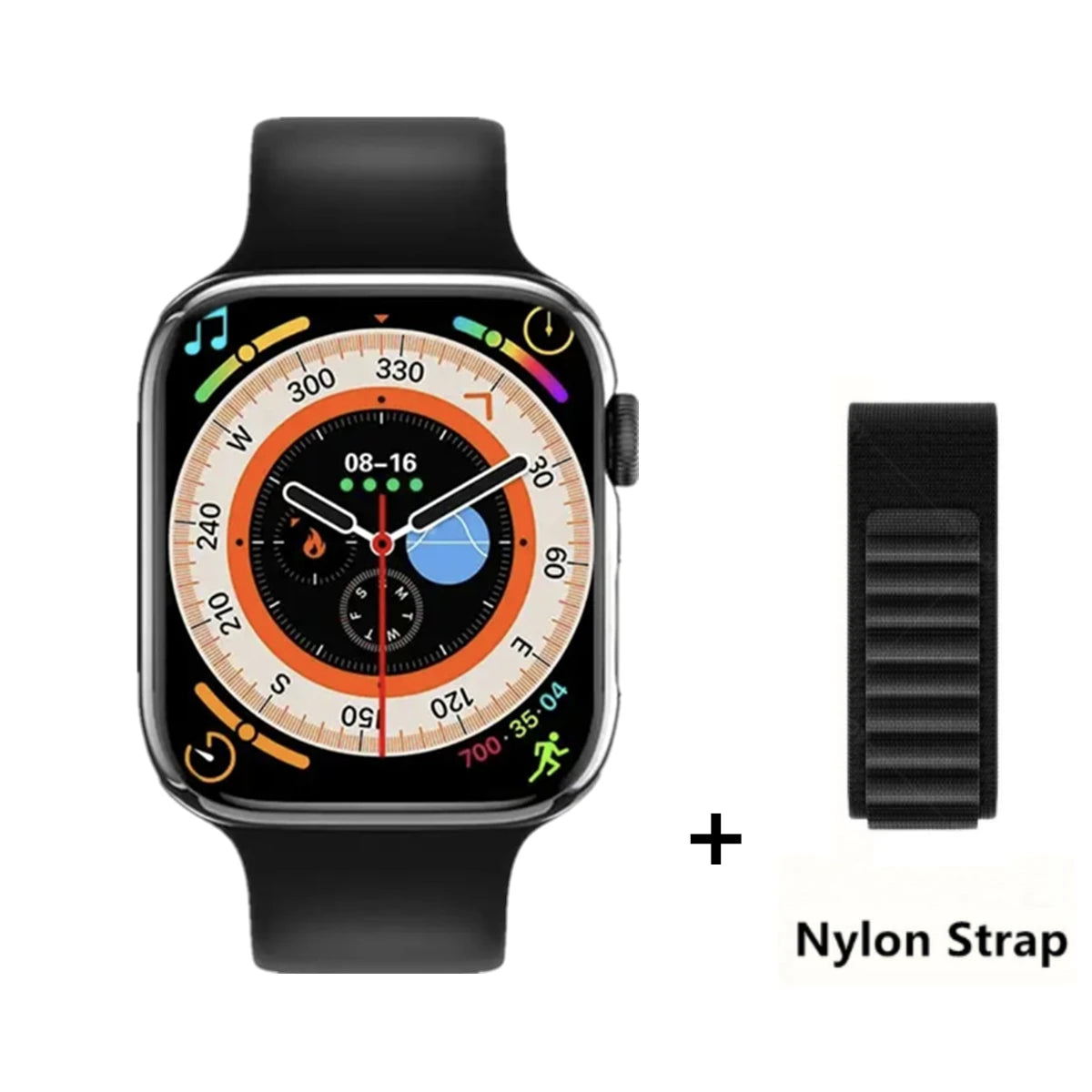 Moderne Smartwatch 10 GPS NFC BT-Anruf Herren