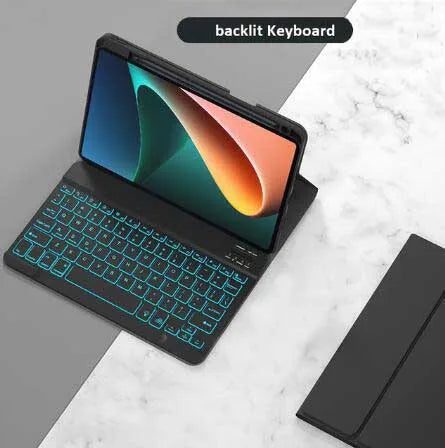 Kabellose Tastatur mit Maus für iPad Hülle