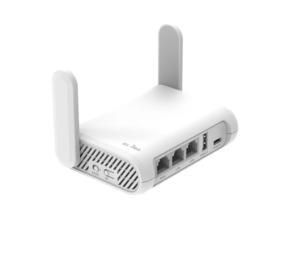 Sicherer Dual-Band Reise WLAN Router AC1200