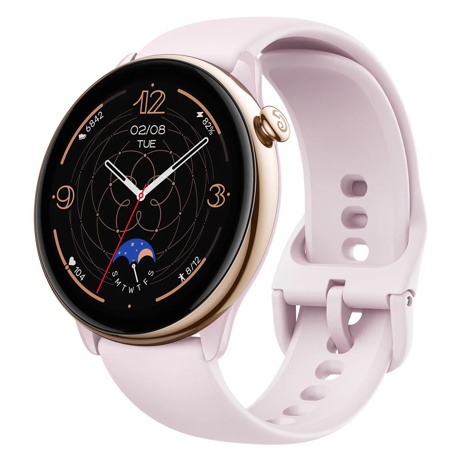 Kompakte 43mm Smartwatch mit 120 Sportmodi & Sensoren