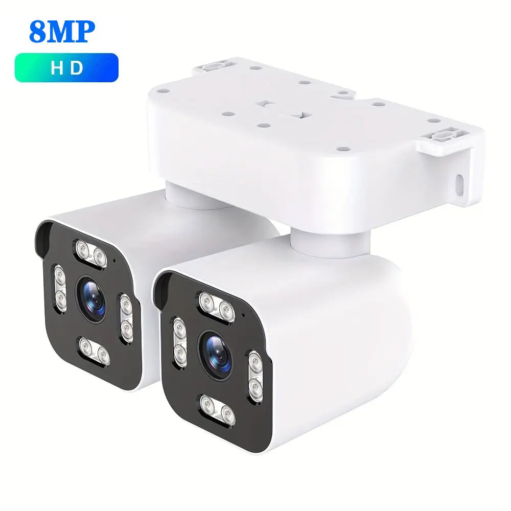 4K 8MP Dual Lens WiFi PTZ Camera Outdoor