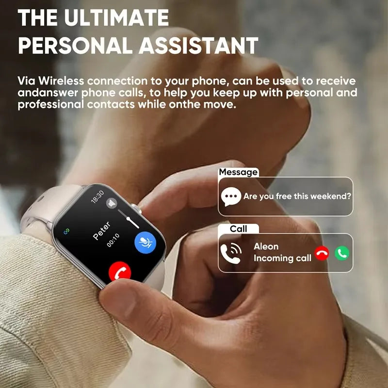 Moderne Sport-Smartwatch mit AMOLED und GPS 2025