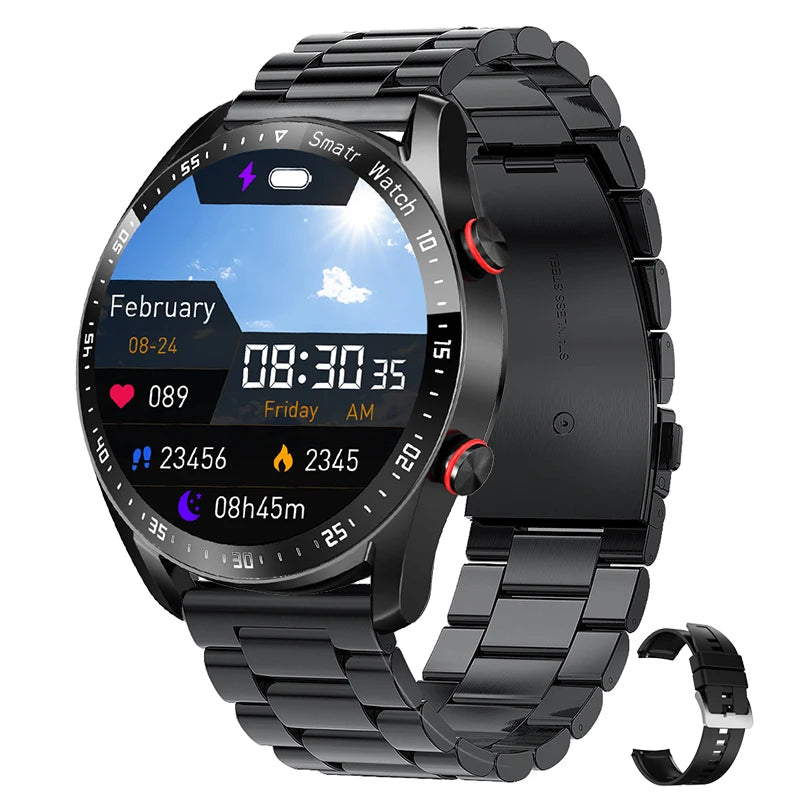 GT-Serie Outdoor-Smartwatch Herren 1,53" AMOLED Sport