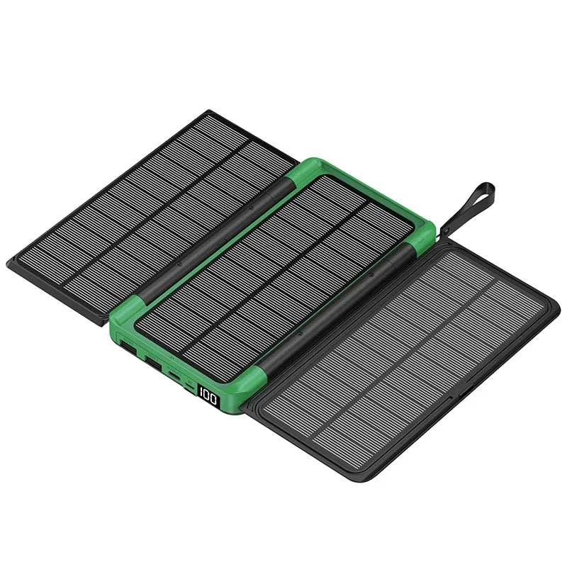 Solar Powerbank 20000mAh with Qi Wireless Function