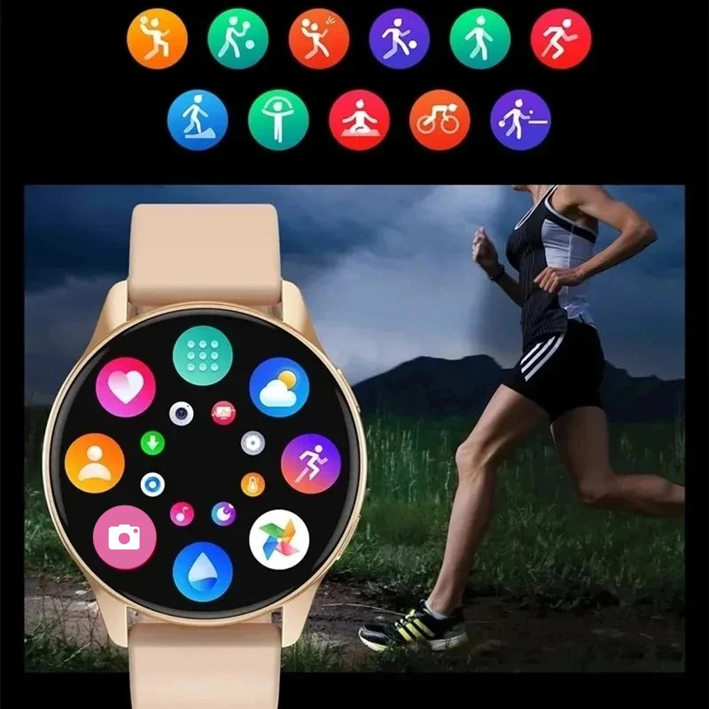 Elegante HD-Smartwatch Damen & Herren mit Anruf 2025