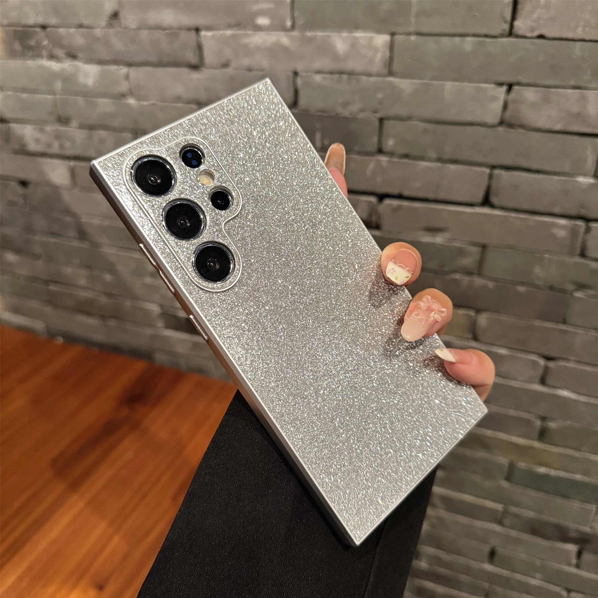 Luxus Glitzerhülle für Samsung Galaxy S25