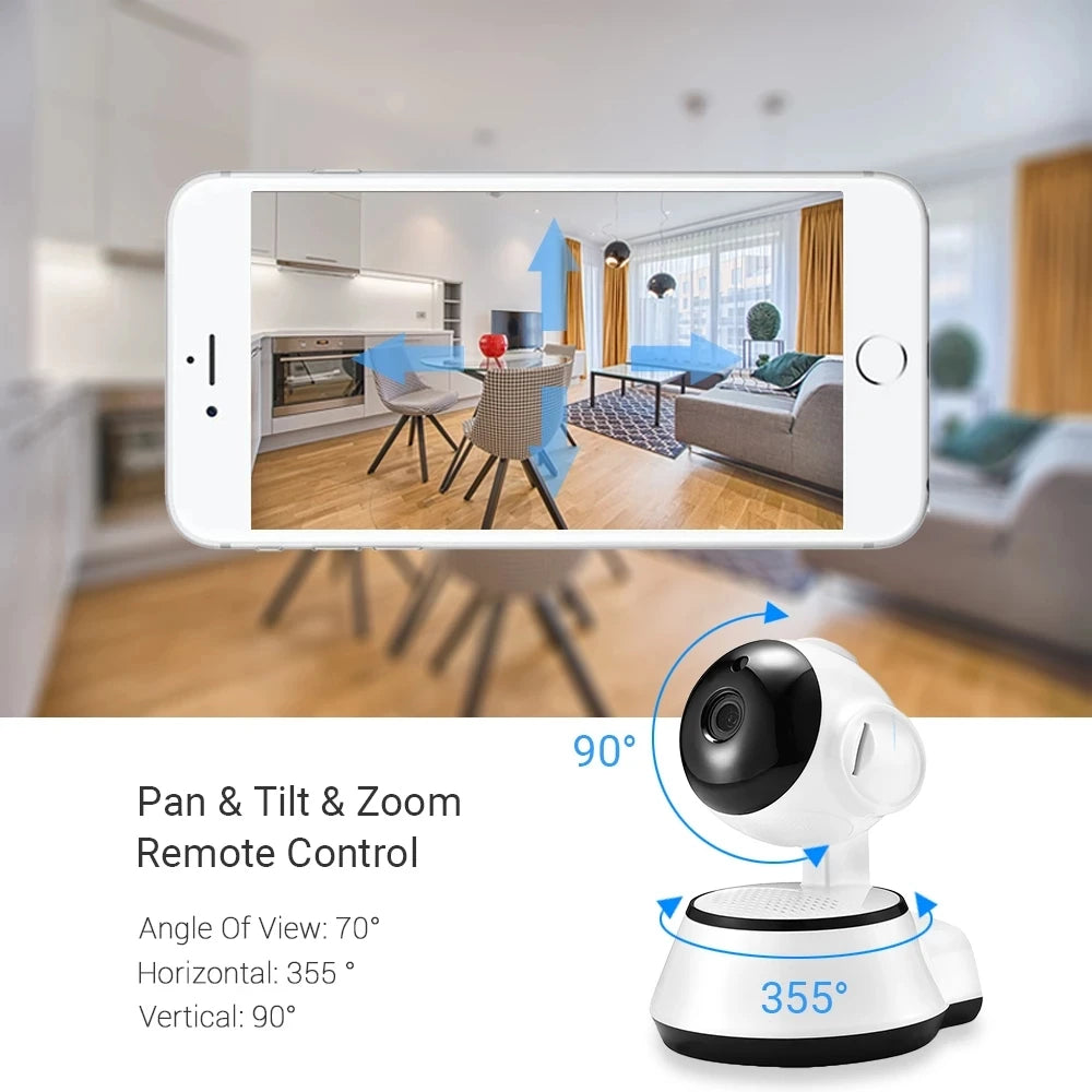Intelligente WLAN IP Kamera mit Auto Tracking Funktion