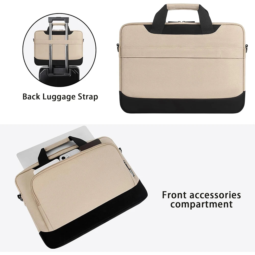 Wasserfeste Laptop-Hülle mit Schultergurt