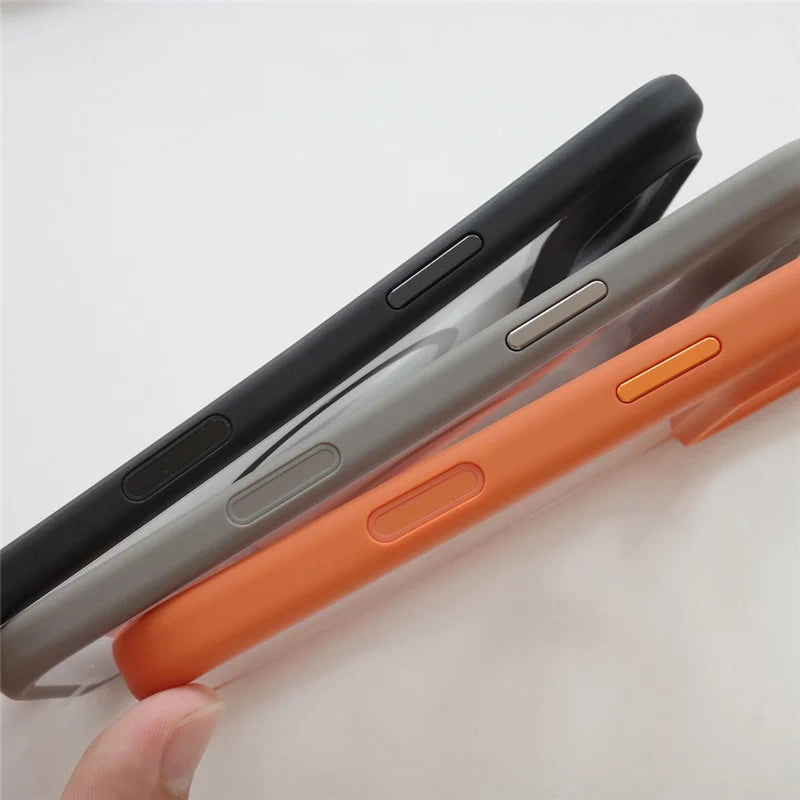 Transparente Luxushülle für iPhone 17 mit MagSafe