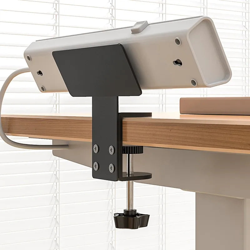 Steckdosenhalter Untertisch Kabelmanagement Regal