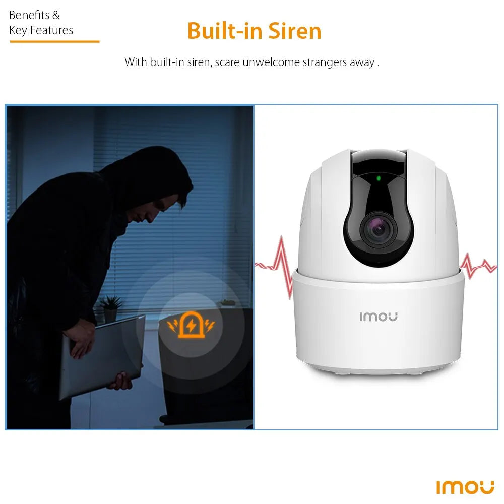 360° WLAN Überwachungskamera 2MP/4MP mit Nachtsicht