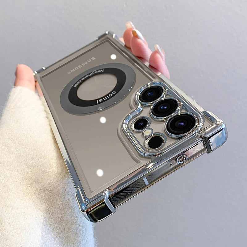 Magnetische Hülle für Samsung S25–S22