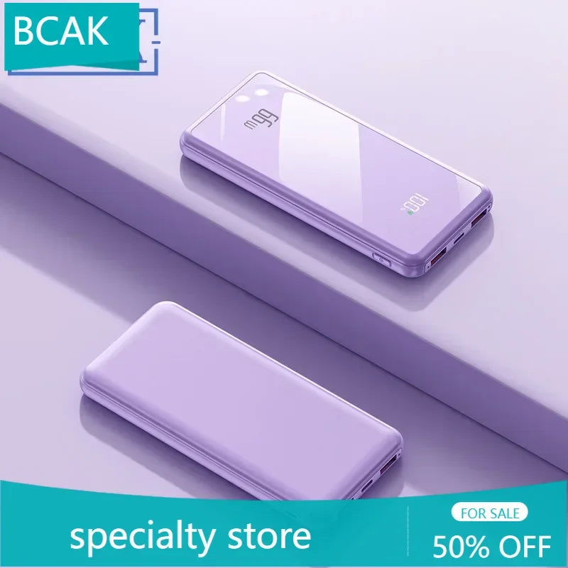 Batterie externe BCAK 30 000 mAh à charge rapide