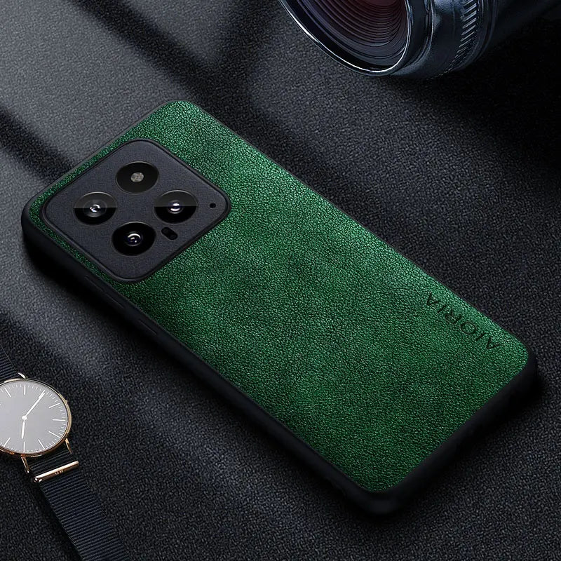 Premium Lederhülle für Xiaomi 14 Serie