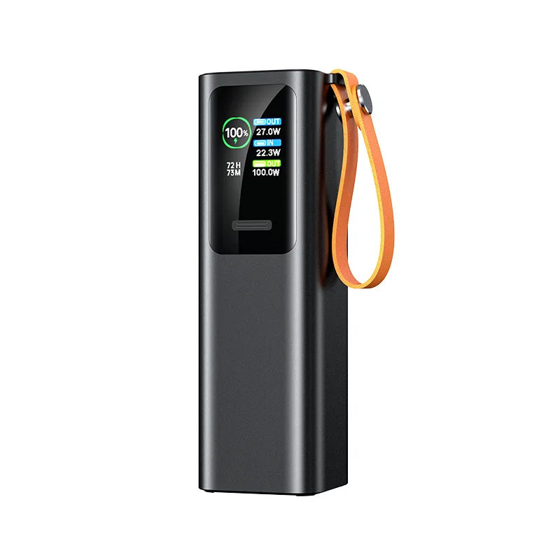 30000mAh Powerbank 100W PD Schnellladung TFT Display