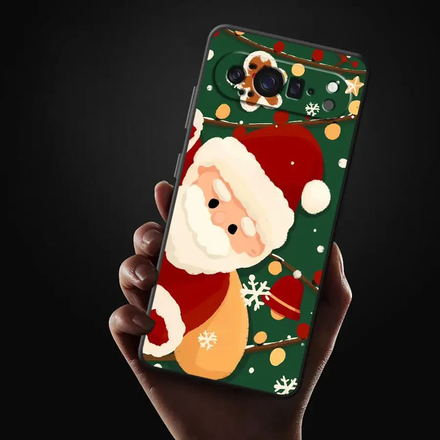 Cartoon silicone phone case for Google Pixel 10, 9 and 8