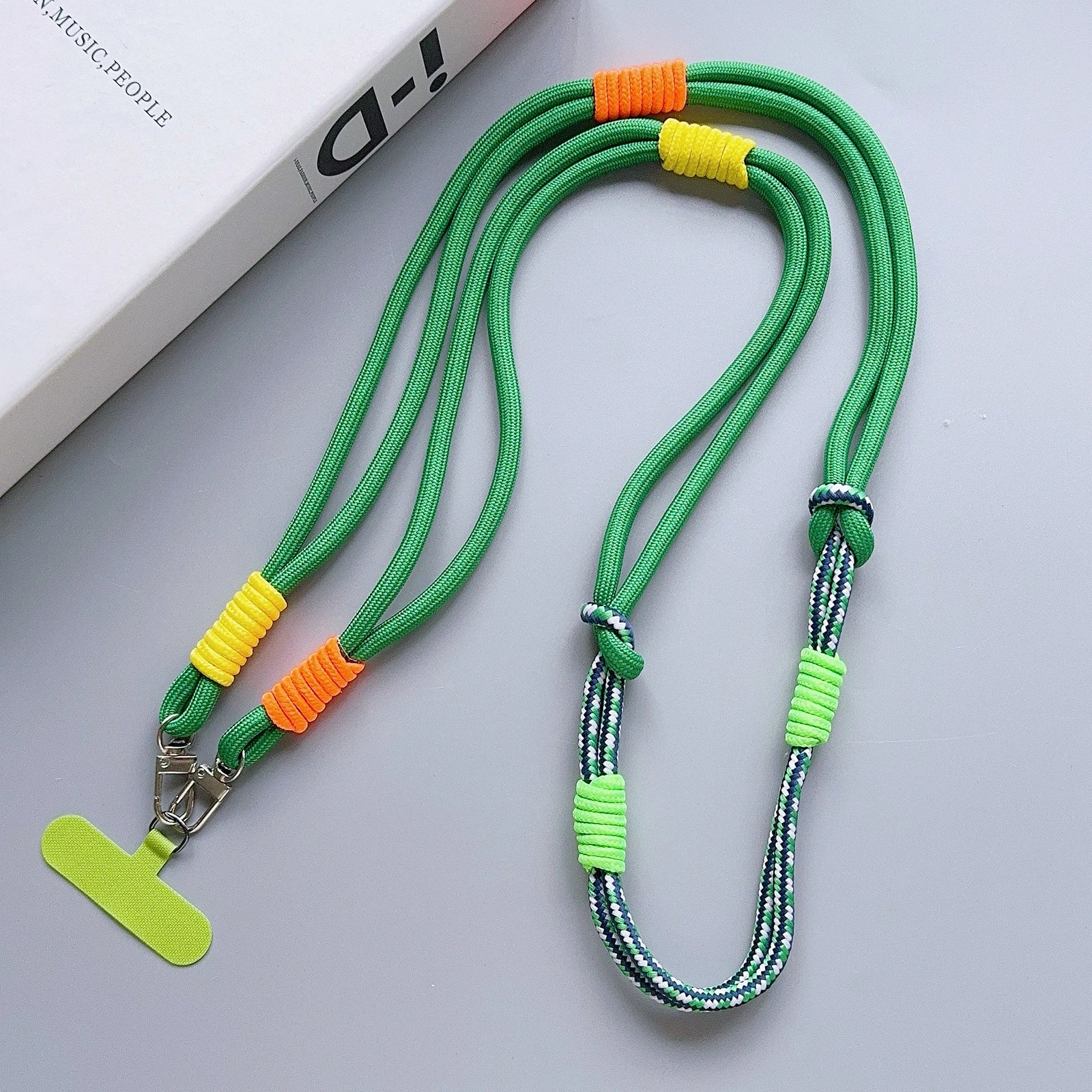 Personalisierter Trend Doppel-Farbiger Handy-Lanyard