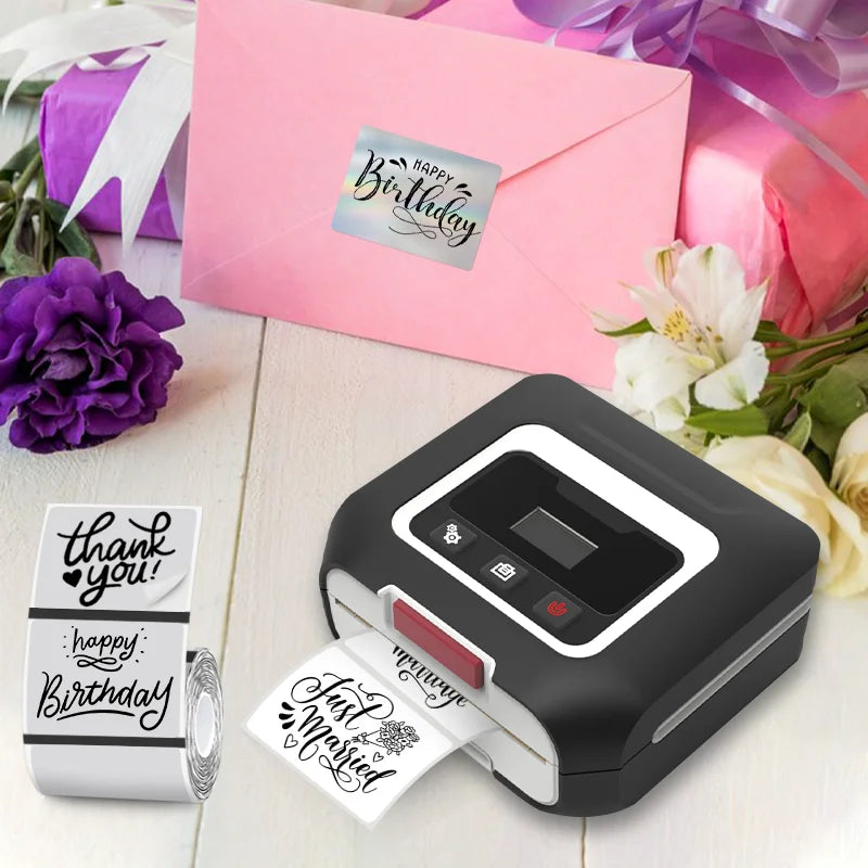 SK35 Mini Bluetooth Etiketten- und Fotodrucker