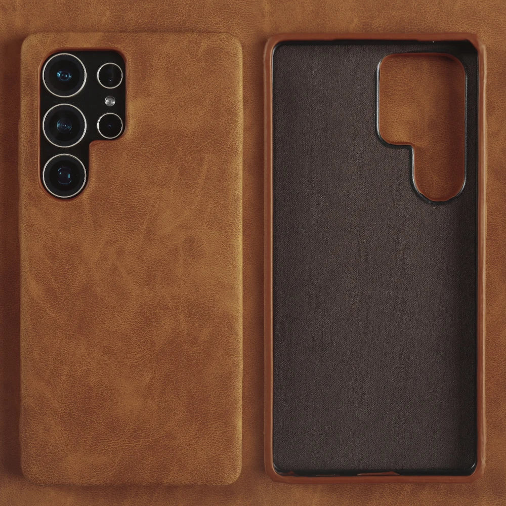 Luxuriöse Lederhülle für Samsung Galaxy Modelle