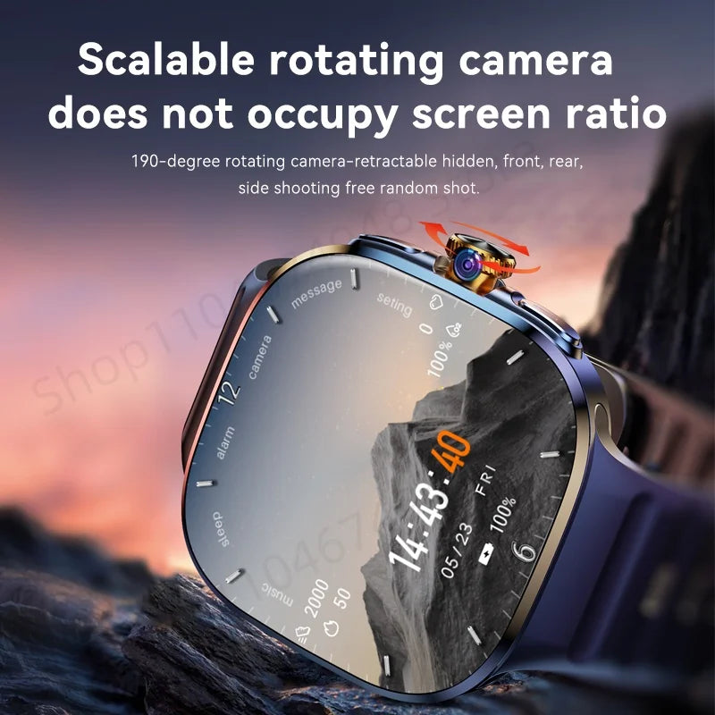 5G Smartwatch mit Drehkamera & 2,4" AMOLED Display