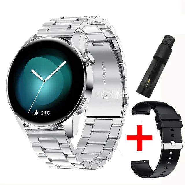 Ultradünne Smartwatch mit Bluetooth und Fitness Tracker