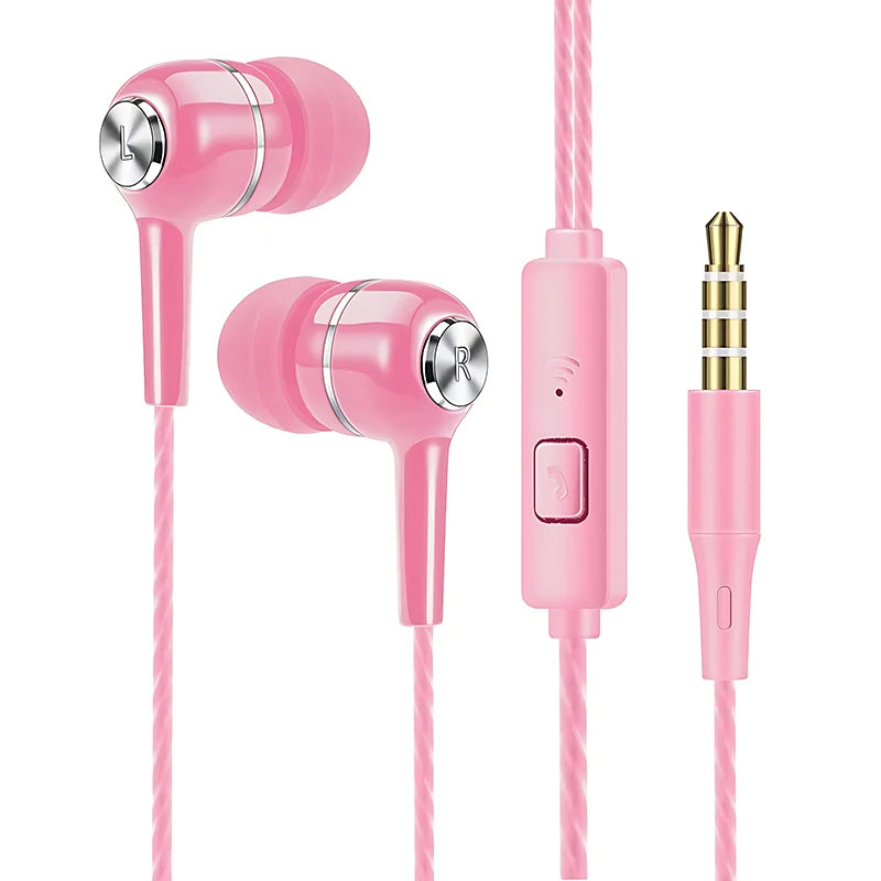 3,5mm In-Ear Kopfhörer mit Mikrofon