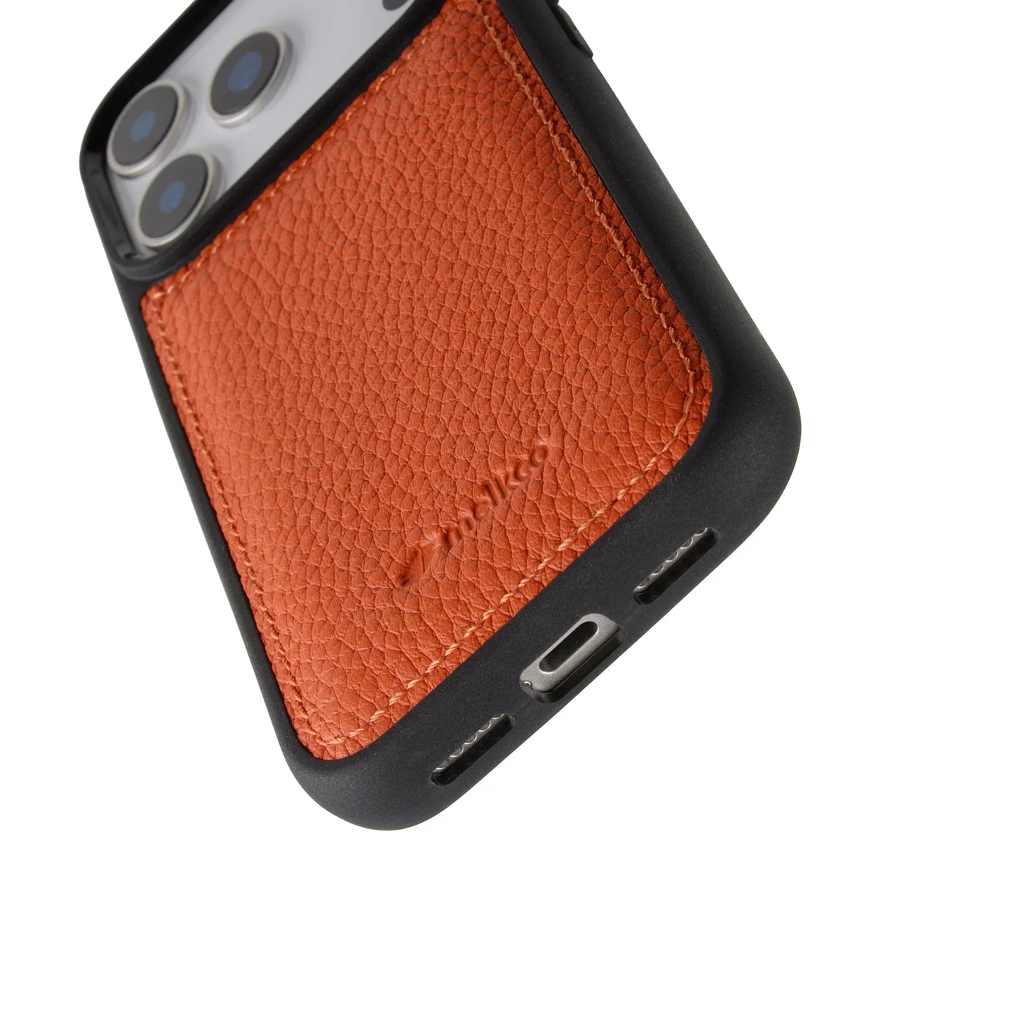 Luxuriöse Rindslederhülle für iPhone 17 Pro Max Air