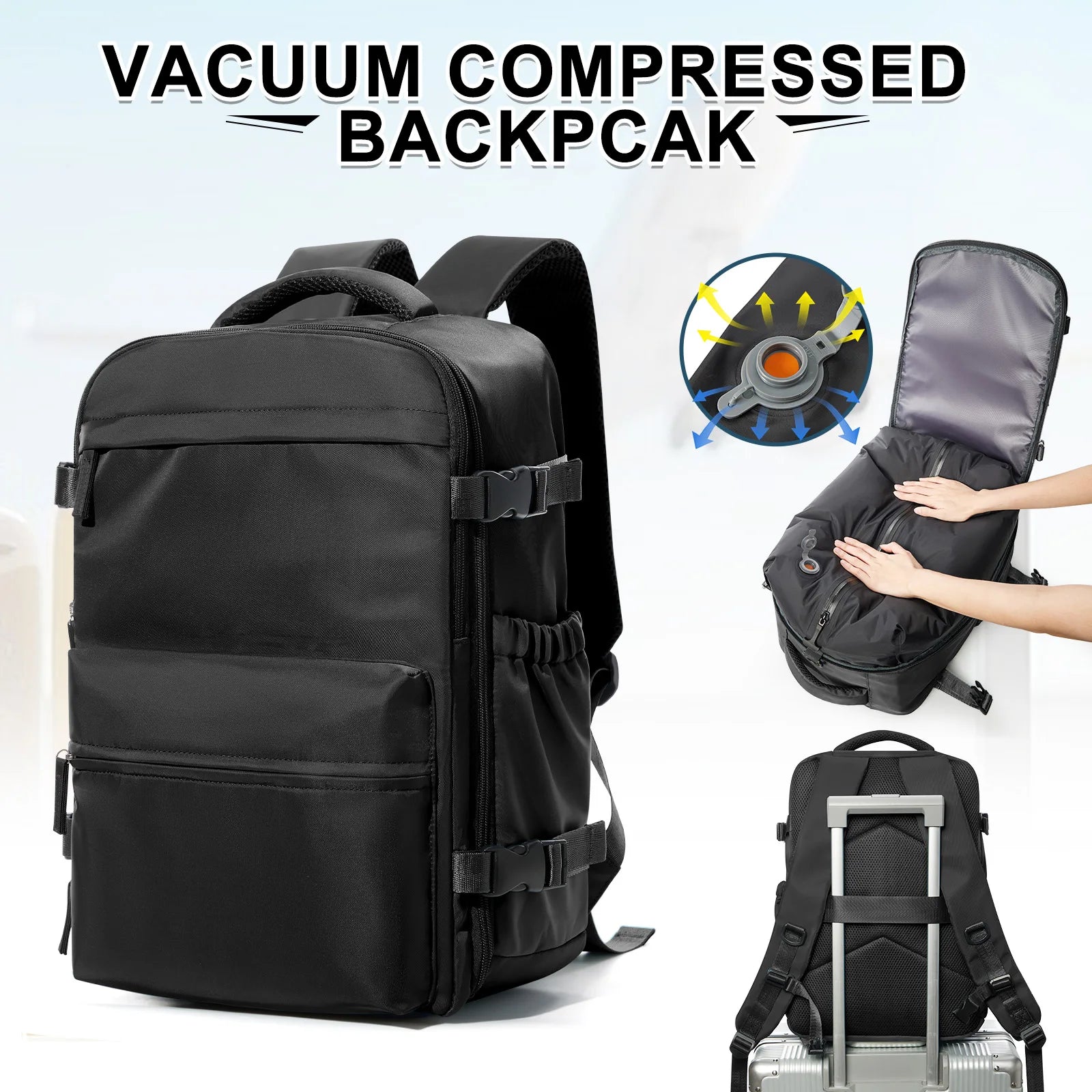 Modischer Laptop- & Reiserucksack