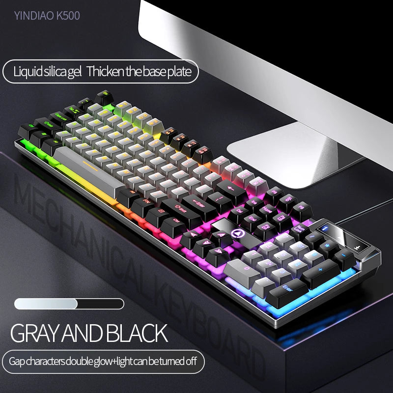 YINDIAO Gaming-Tastatur mit Numpad
