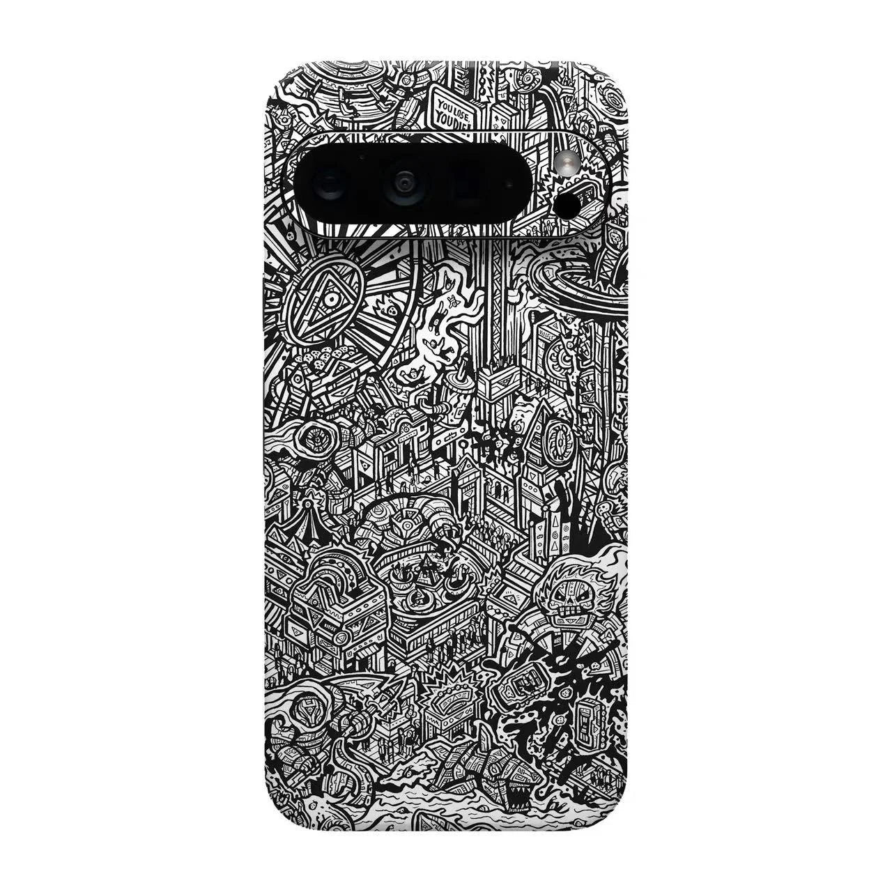 Bunte Hautfolie für Pixel 9–7 Pro 8A