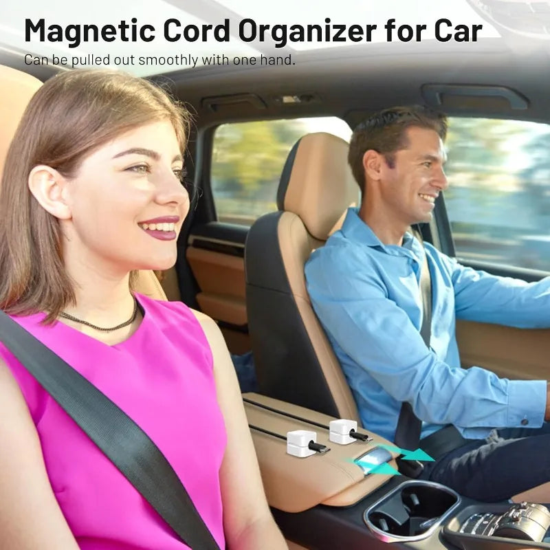 Multifunktionaler Magnetischer Kabelhalter für Büro