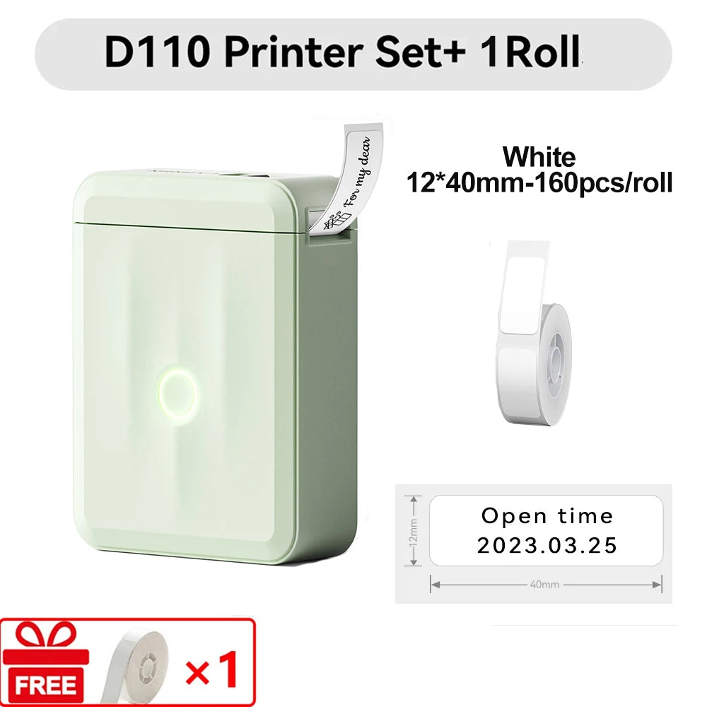 Niimbot D110 Mini Etikettendrucker kabellos Thermo