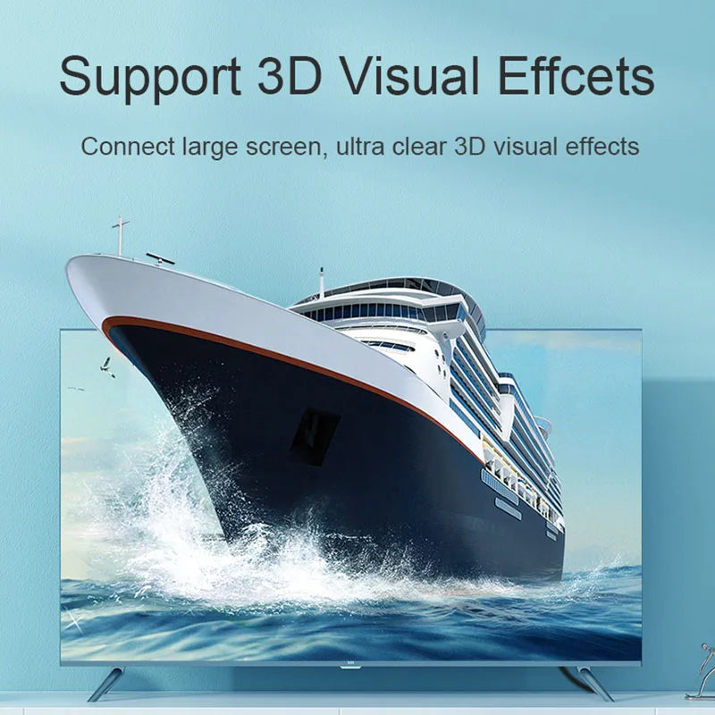 HDMI Kabel 4K 60Hz 3D 3m 5m 10m 15m Video Audio