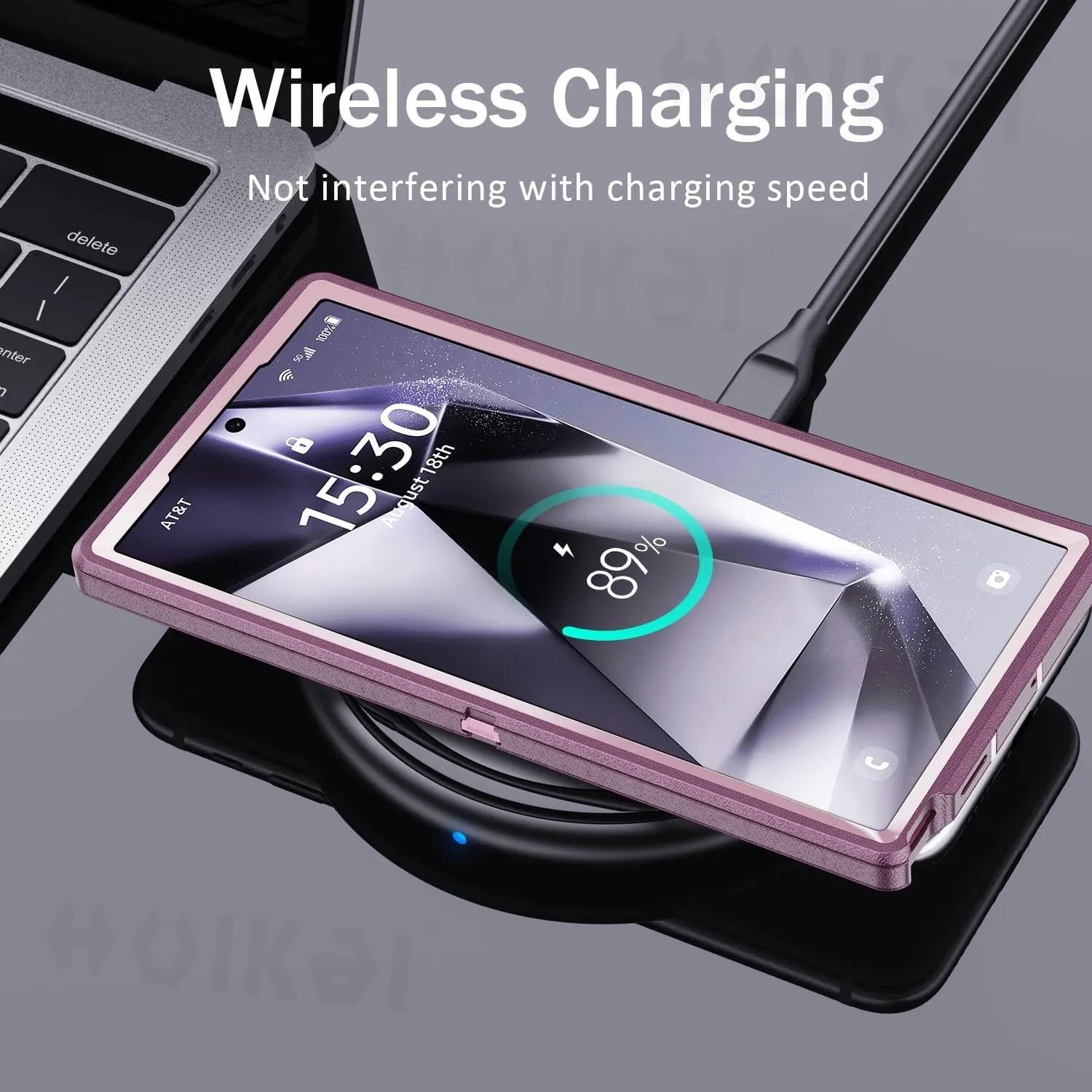 Robuste 3-in-1 Hülle mit Ständer für Galaxy S25–A56