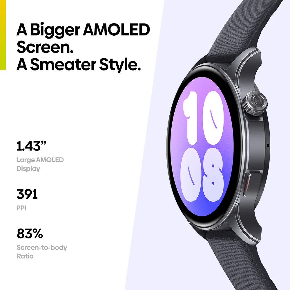 Neue GPS Smartwatch 1.43" AMOLED mit Anruffunktion