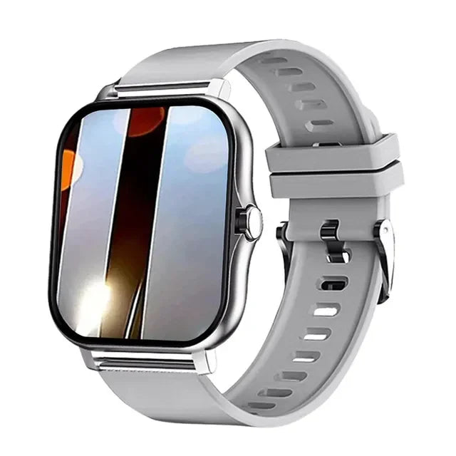 Moderne Smartwatch mit Touchscreen und Fitness-Tracking