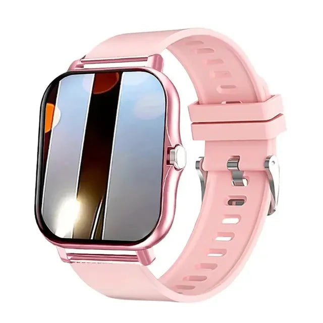 Moderne Smartwatch mit Touchscreen und Fitness-Tracking