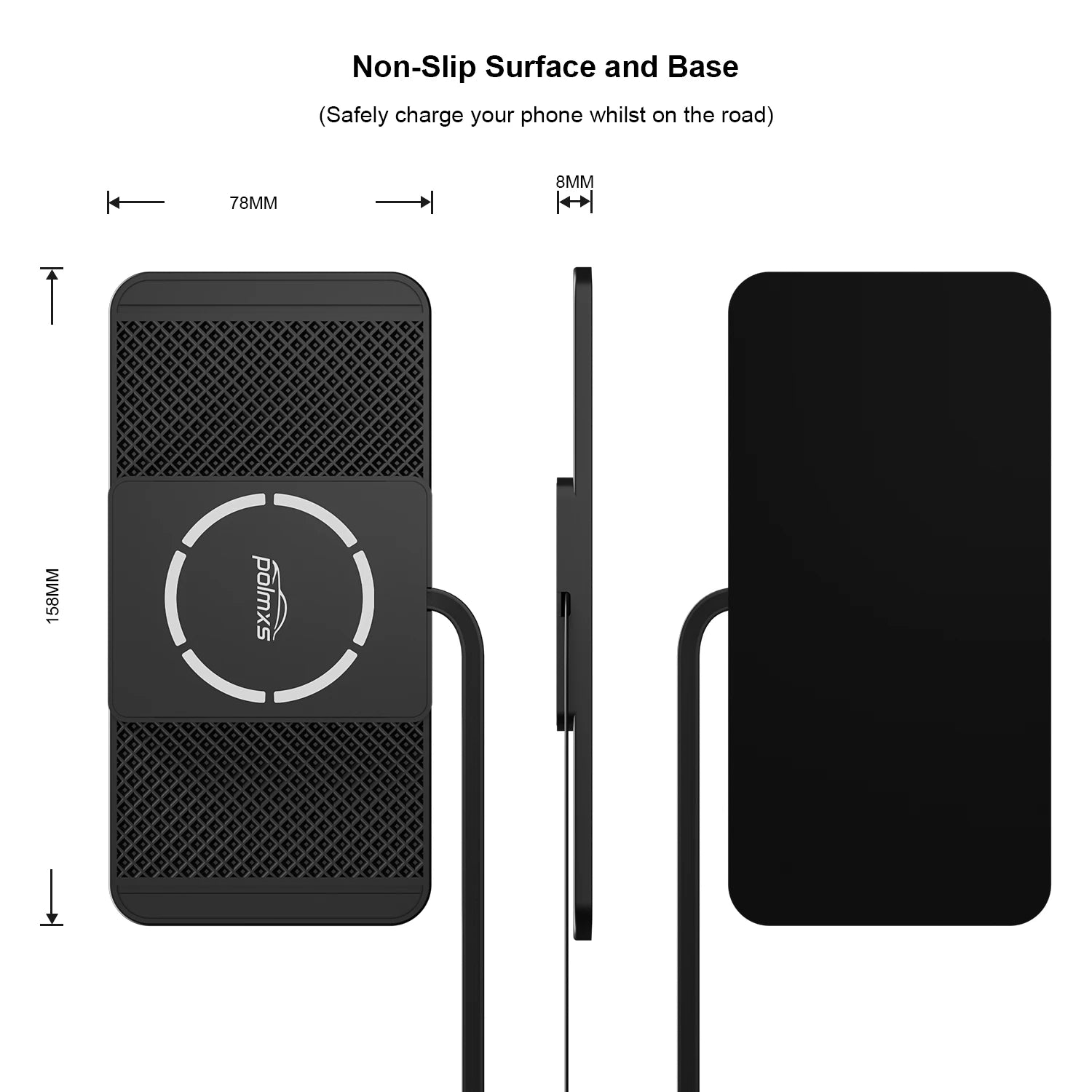 Magnetic Wireless Car Charging Pad for iPhone