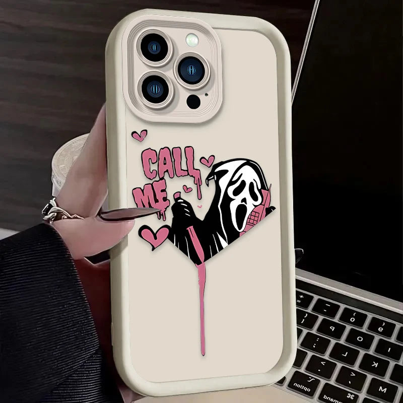 Scream Ghost Call Case for iPhone 16