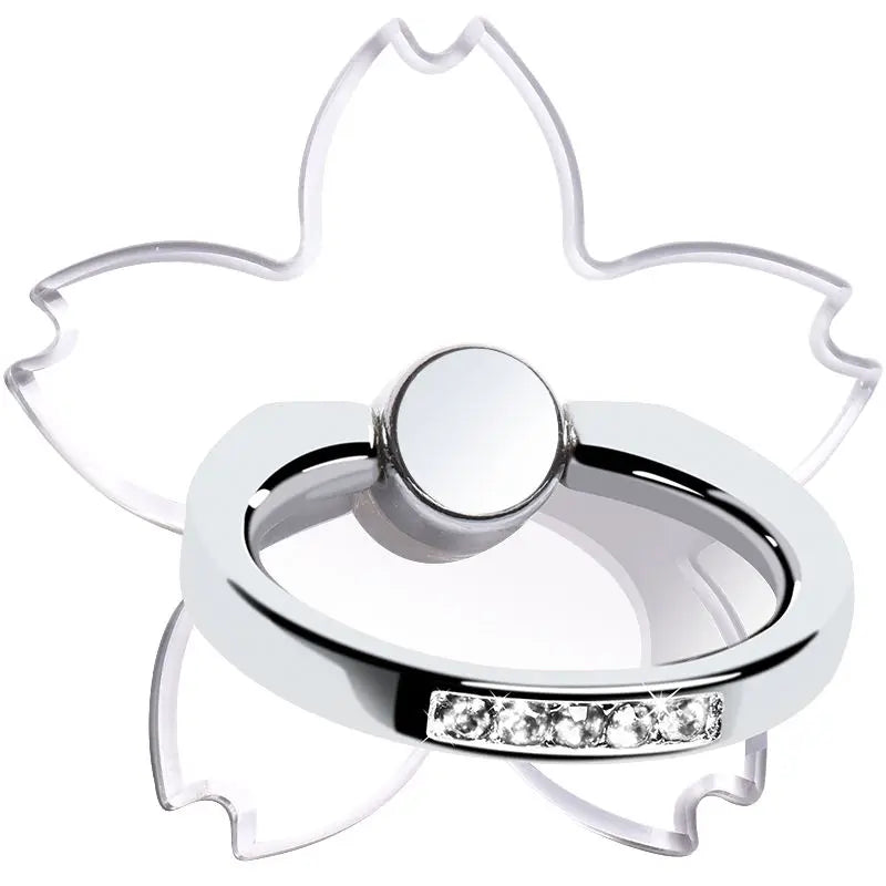 Transparenter 360° Handy-Ringhalterständer