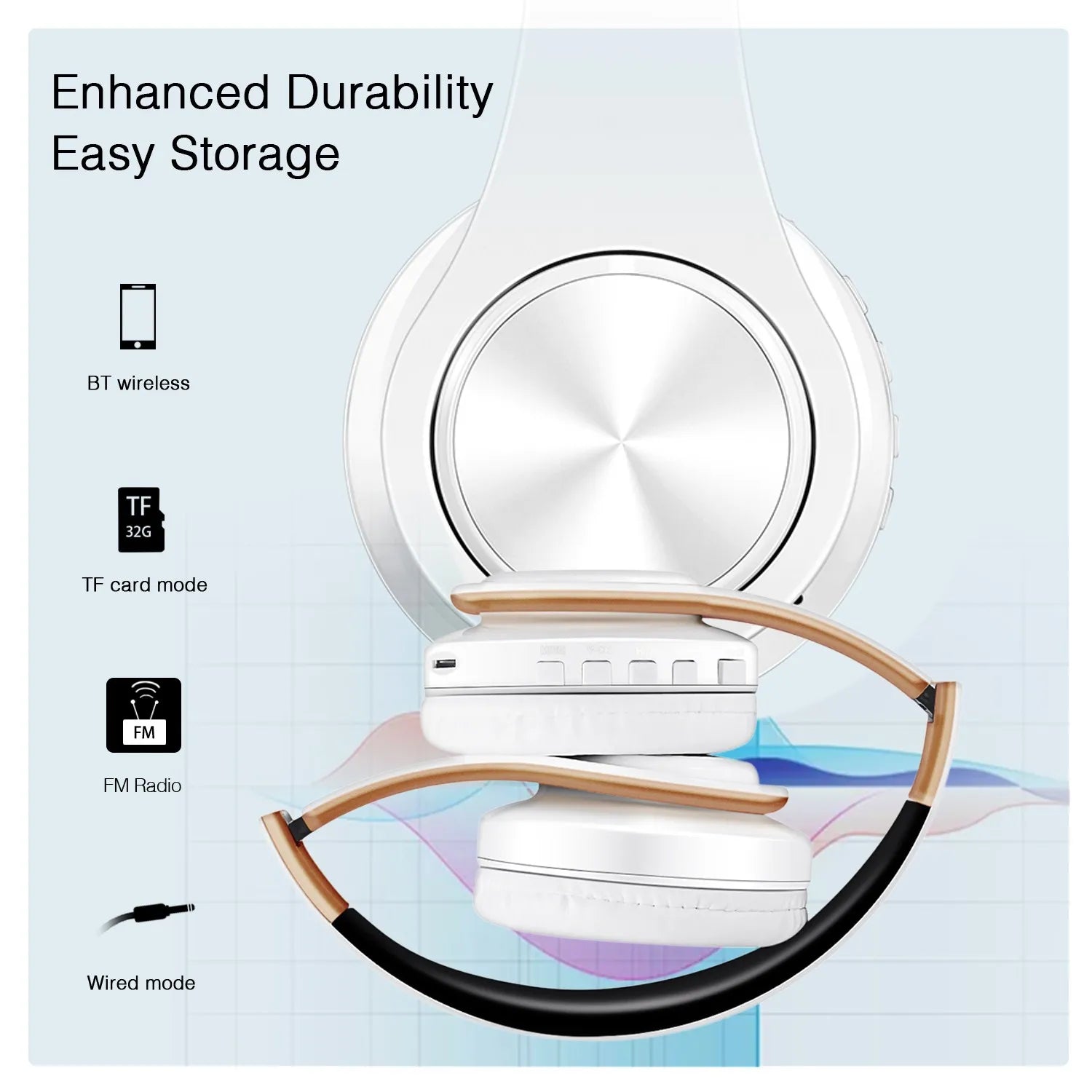 Kabellose Bluetooth-Kopfhörer für Mädchen