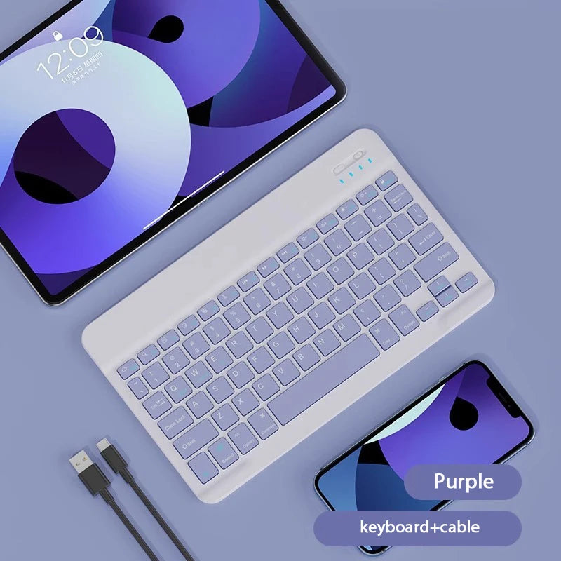 10" Magnetic Bluetooth Keyboard iPad