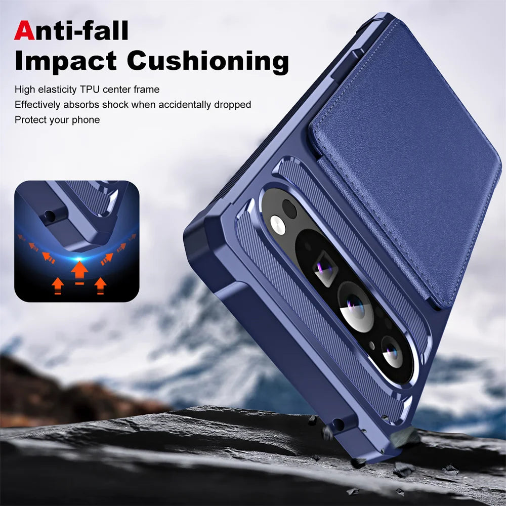 Business Flip-Lederhülle für Pixel