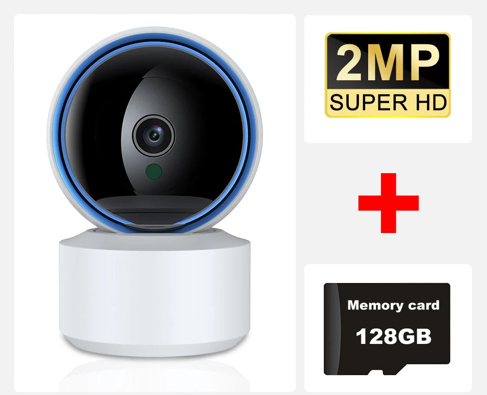 360° PTZ 5MP WiFi Überwachungskamera mit Nachtsicht