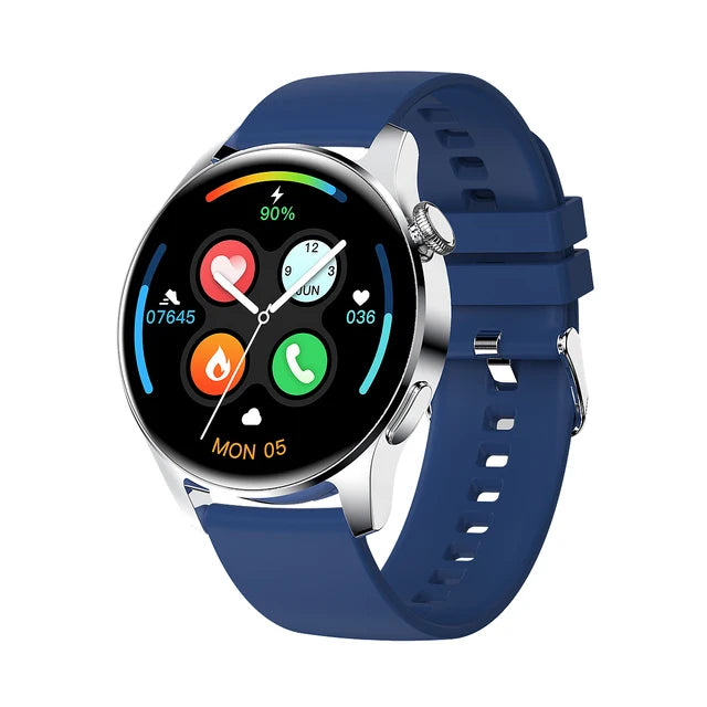 Ultradünne Smartwatch mit Bluetooth und Fitness Tracker